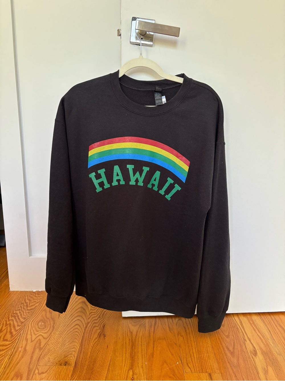 Hawaii University Of hawaii Official Sweatshirt Size Large Men Black